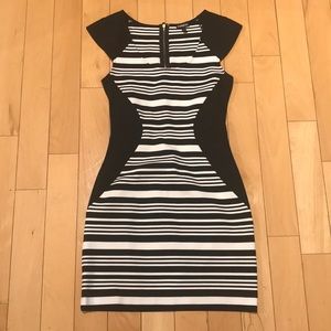 Striped Express Bodycon Dress